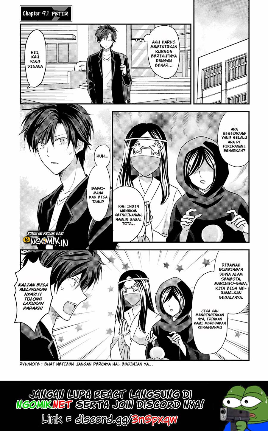 A High School Girl and a Private Teacher Chapter 09.1 Gambar 2
